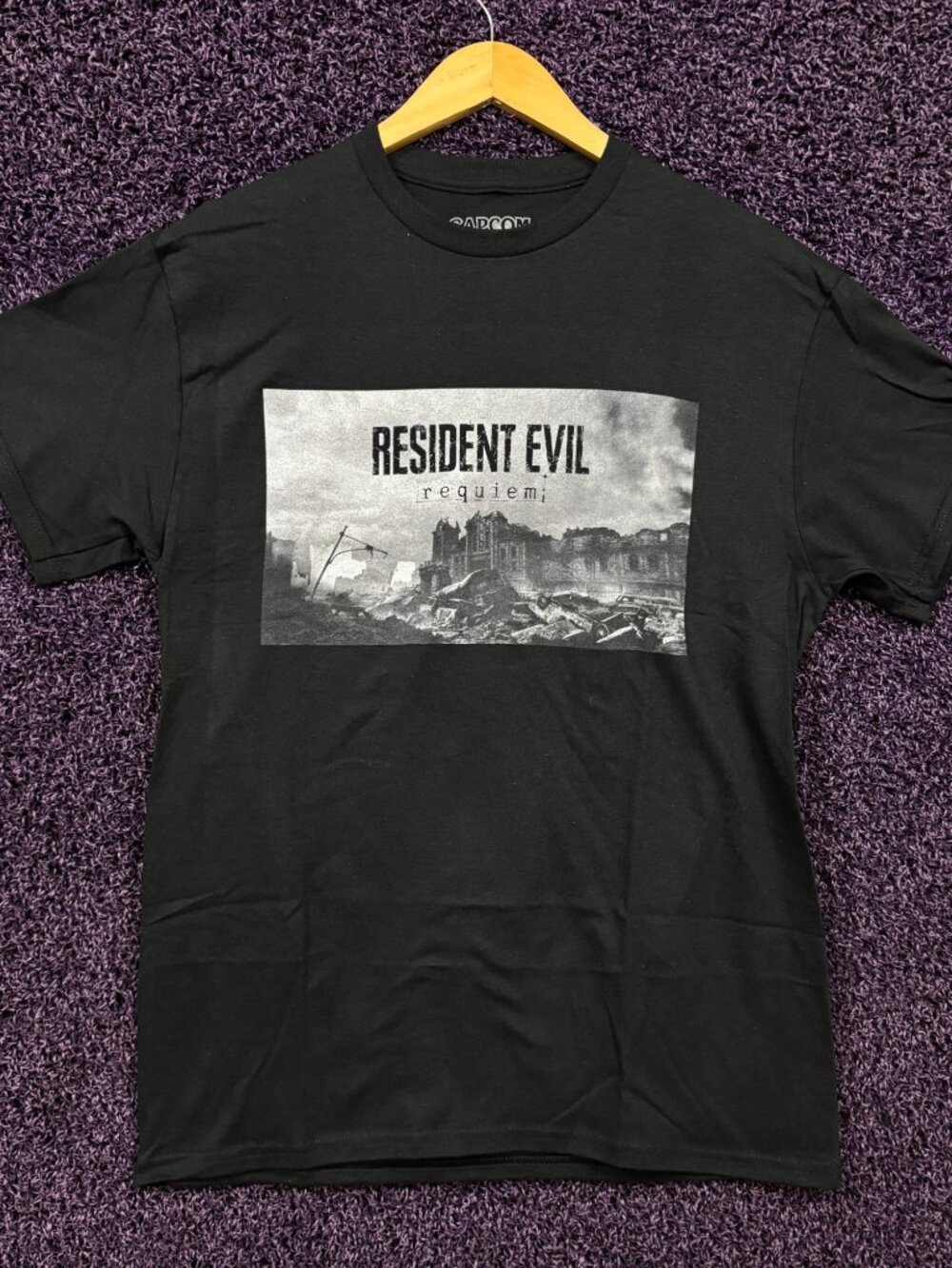 Resident Evil 9 Requiem Game Art Capcom Franchise T-Shirt M